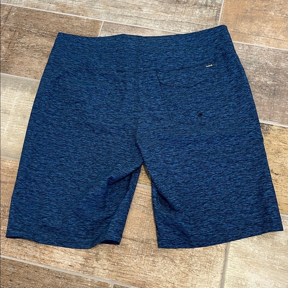 Hurley Blue Mens Bathing Suit Swim Trunks Board Shorts Size 32 - Picture 2 of 5